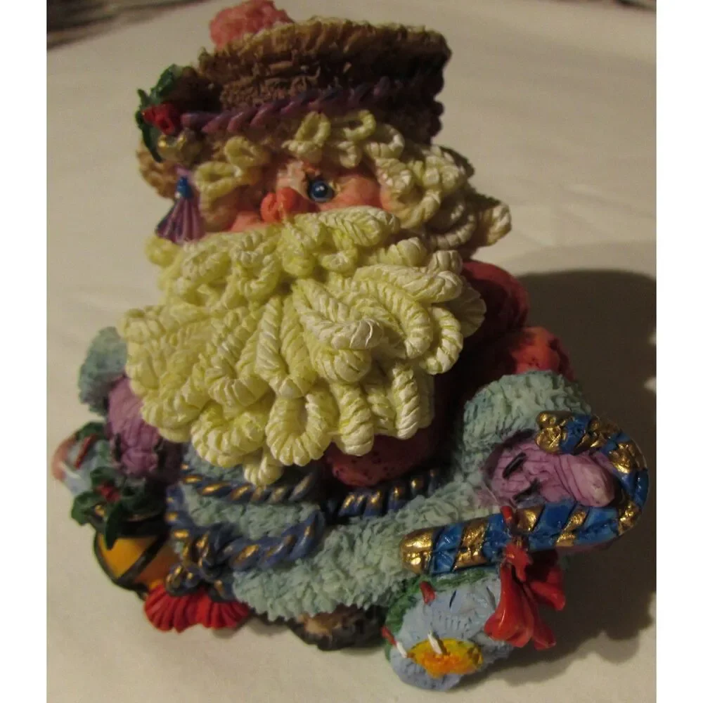 Santa Claus figurine Crinkle Claus possible dreams cousin with lantern Christmas
